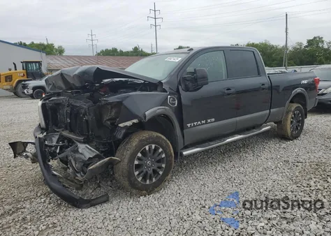 2016 Nissan Titan Xd Sl from USA, damaged, VIN 1N6BA1F41GN500071